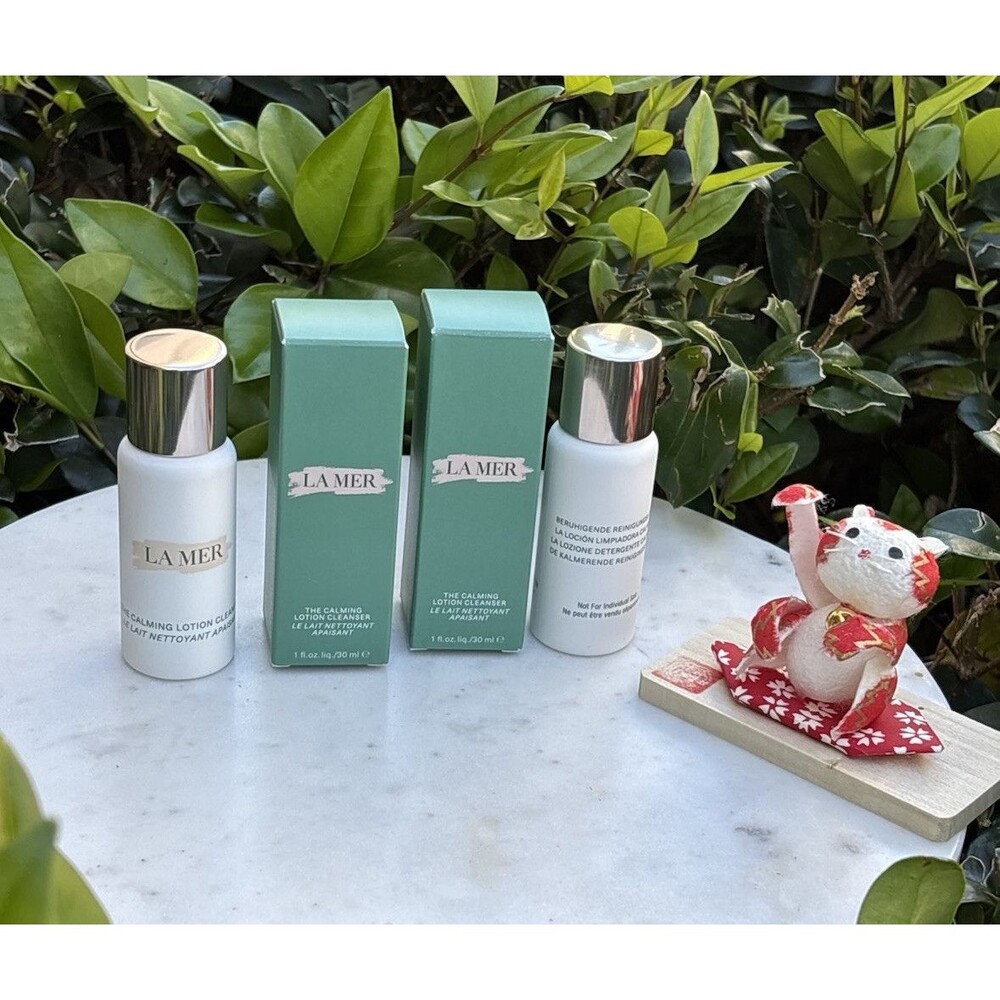 Lot 2 La Mer The Calming Lotion Cleanser, Travel Size, 1oz/ 30ml Each ,Fresh New